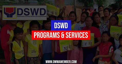 objectives of dswd